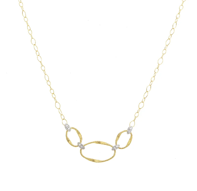 Marco Bicego Marrakech Onde 18K Yellow Gold Link Necklace