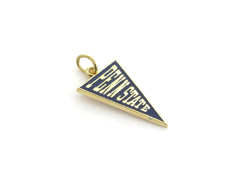 Penn State Pennant Charm-Gold