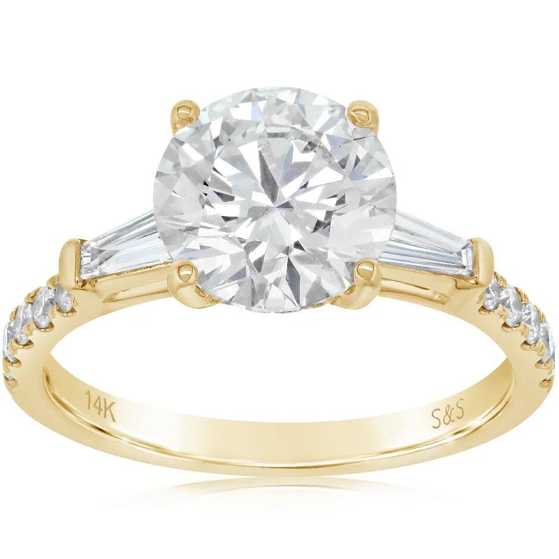 2.00 Carat Cushion Cut Diamond Setting