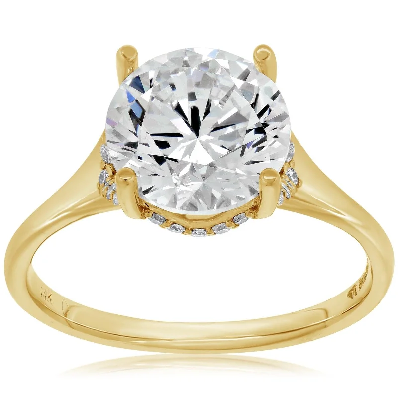 2.50 Carat Classic Diamond Engagement Ring Setting