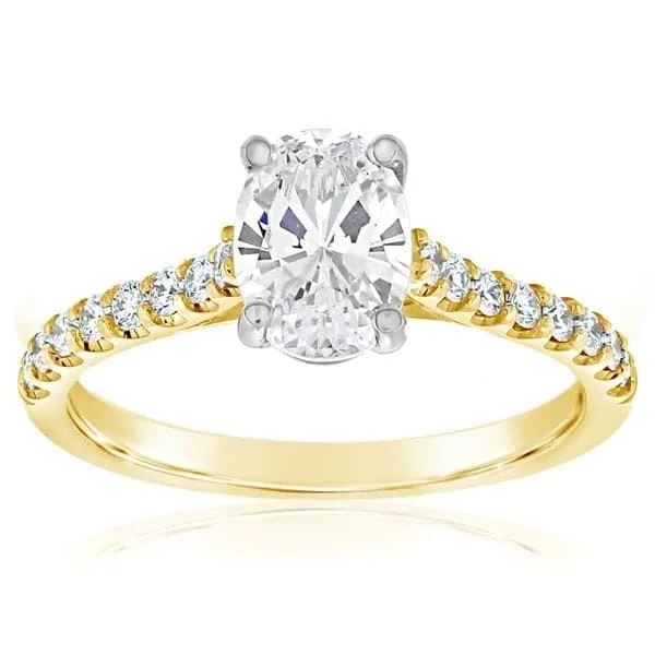 PRECISION SET Diamond Engagement Ring Setting