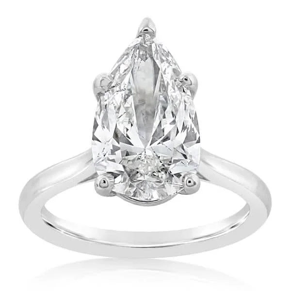 PRECISION SET Diamond Solitaire Engagement Ring Setting