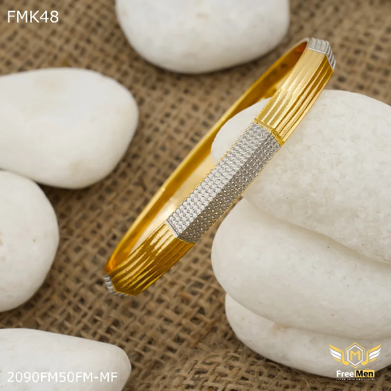 FreeMen Golden & Silver Box Design kada for Men FMK48