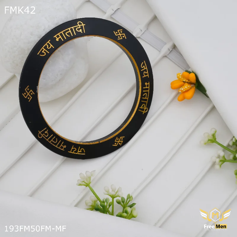 FreeMen Jai Mata Di Black kada for Men FMK42