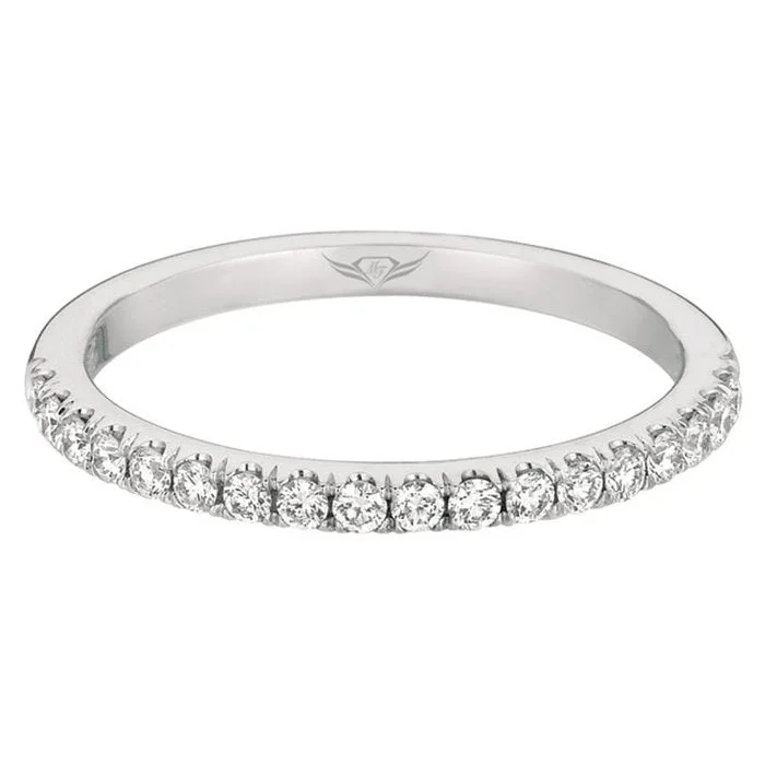 Martin Flyer Micropave Diamond Wedding Band