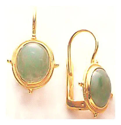 Emily Bronte Aventurine Earrings