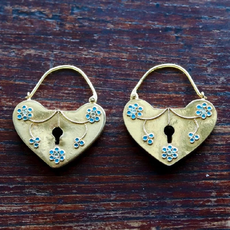 Key To My Heart Earrings