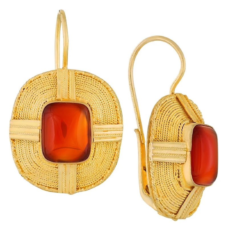 Lacksley Hall Carnelian Earrings