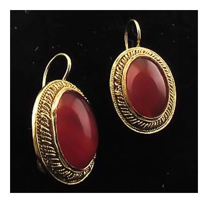 Mary Barton Carnelian Earrings