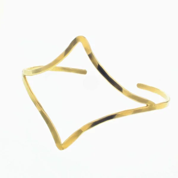 Gold Aziza Cuff Bracelet