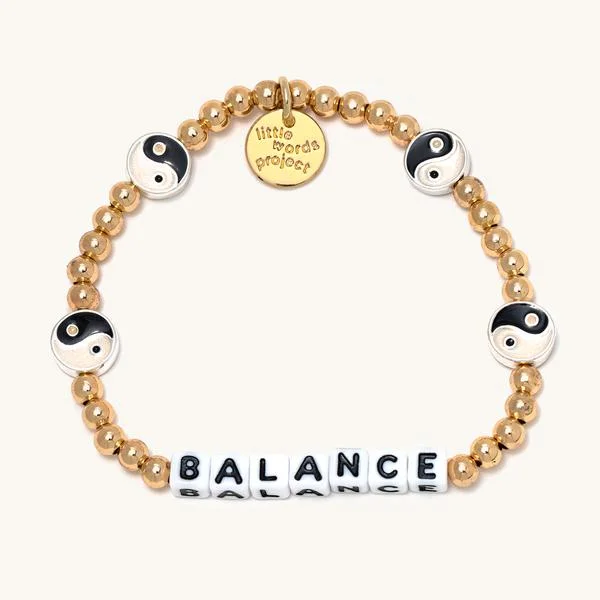 Gold Filled Lucky Symbols Balance Bracelet