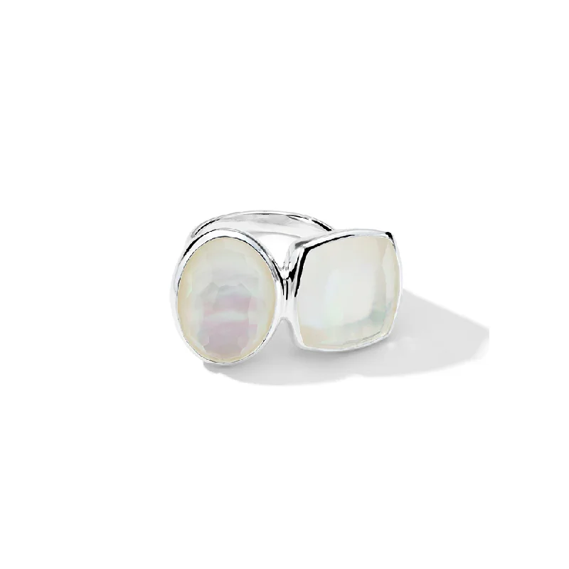 IPPOLITA Rock Candy Large Oval Stone Mix-Cut Cushion Ring