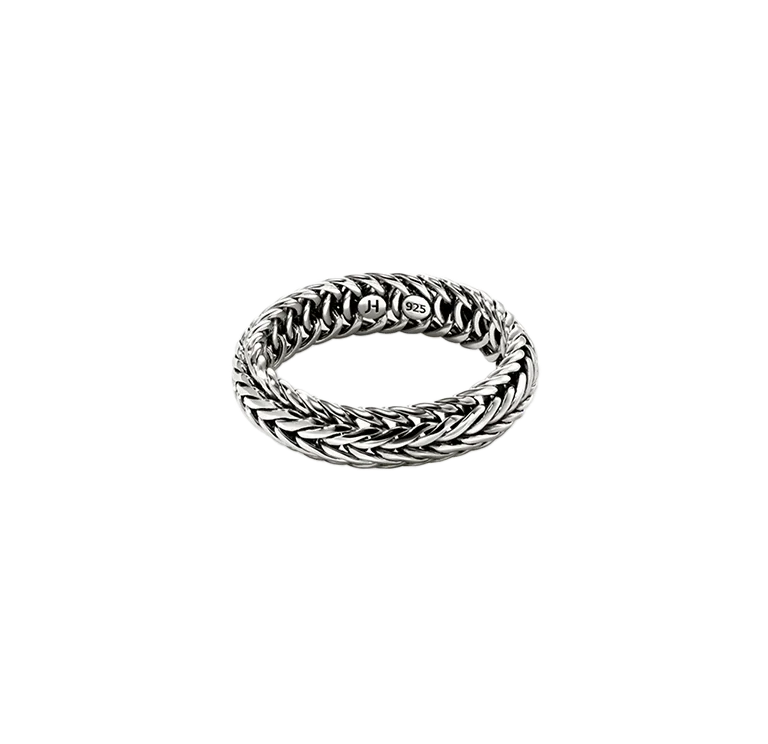 John Hardy Kami Sterling Silver Band, 6mm