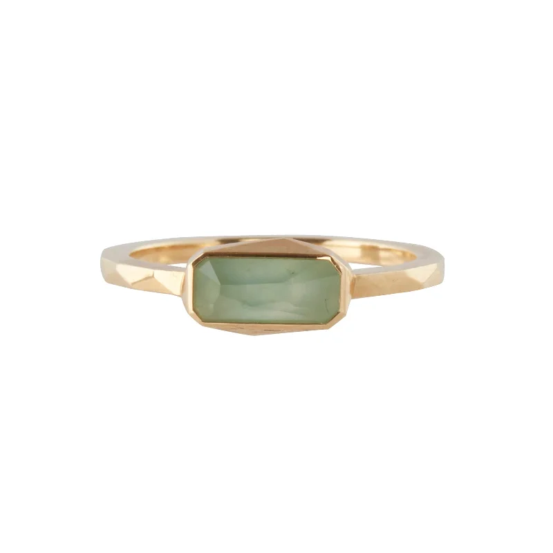 Aquaprase Stone Ring