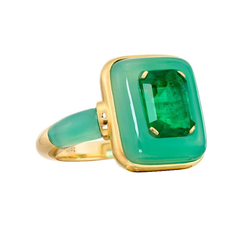 Emerald Alix Ring