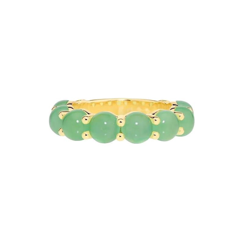 Floresta Tarsila Ring - Chrysoprase