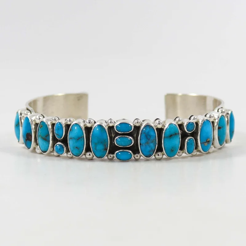 Sonoran Rose Turquoise Cuff