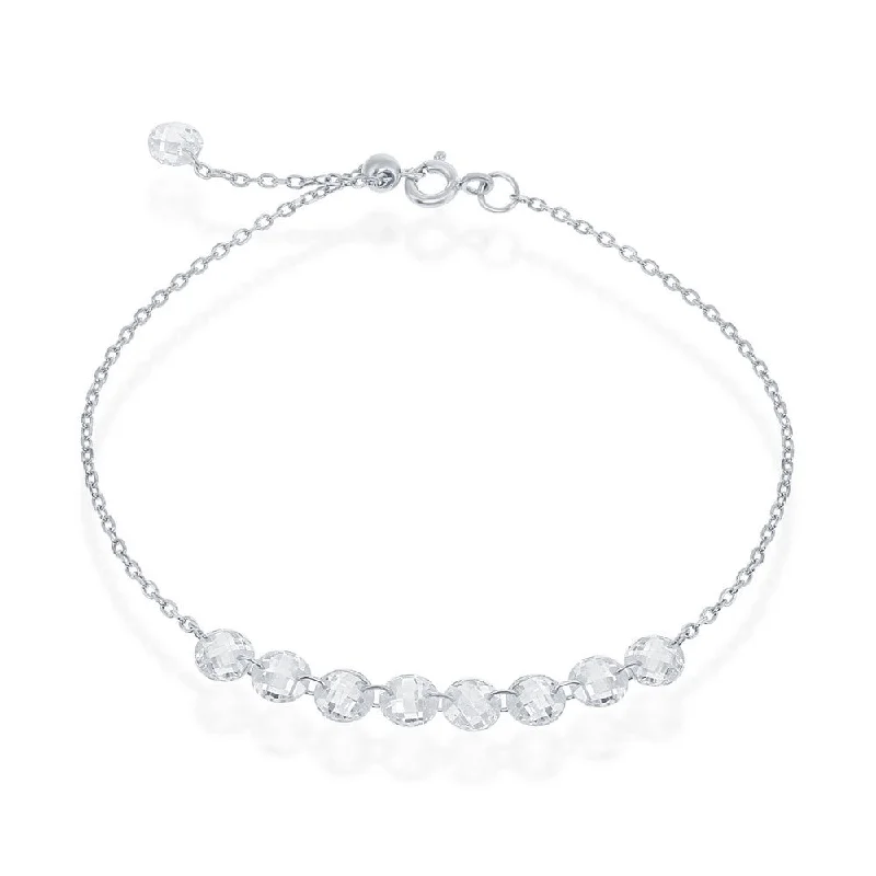 SS Linked CZ Bracelet