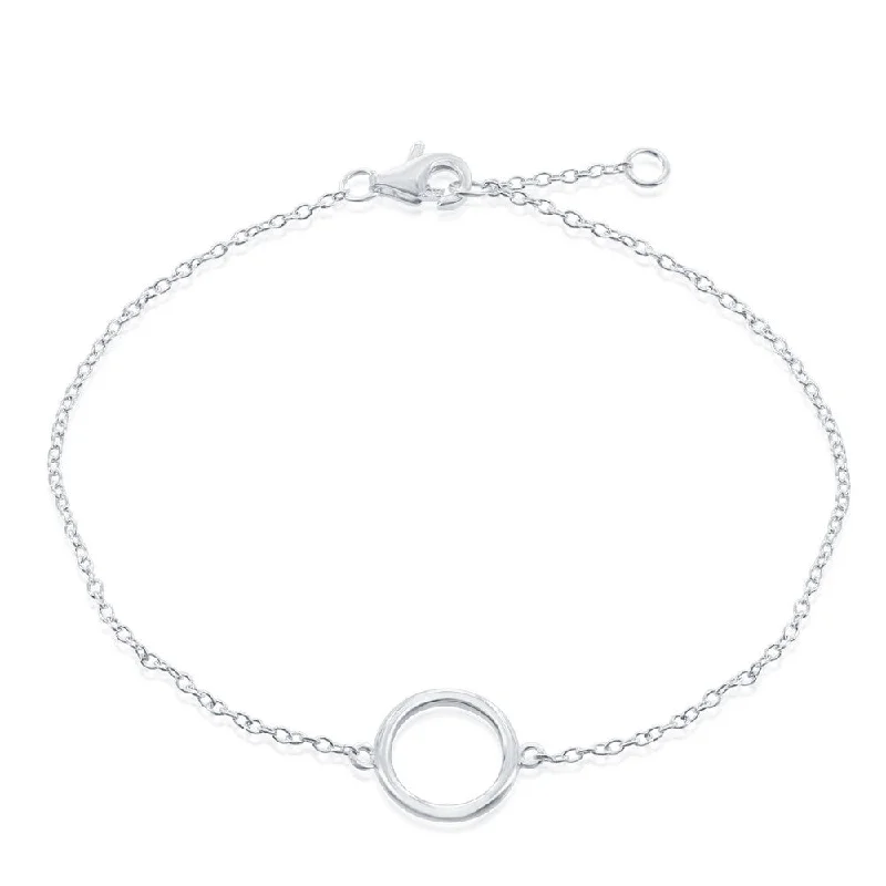 SS Open Circle Bracelet