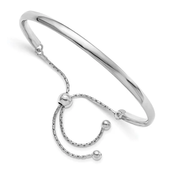 Sterling SIlver Cuff Adjustable Bracelet