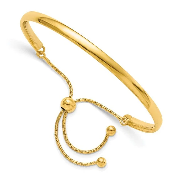 Sterling SIlver Gold-plated Cuff Adjustable Bracelet