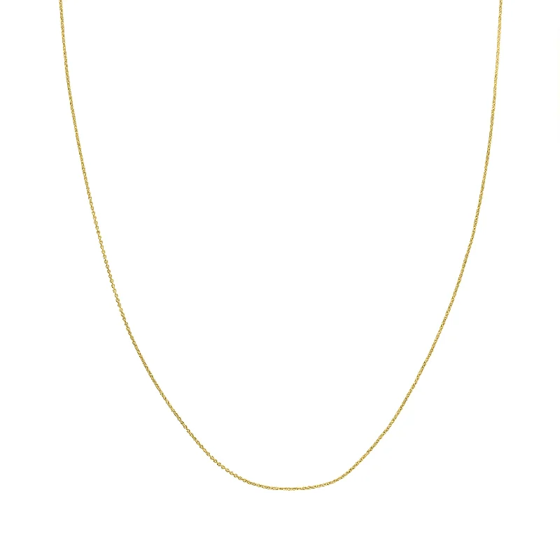 Adjustable Gold Cable Chain