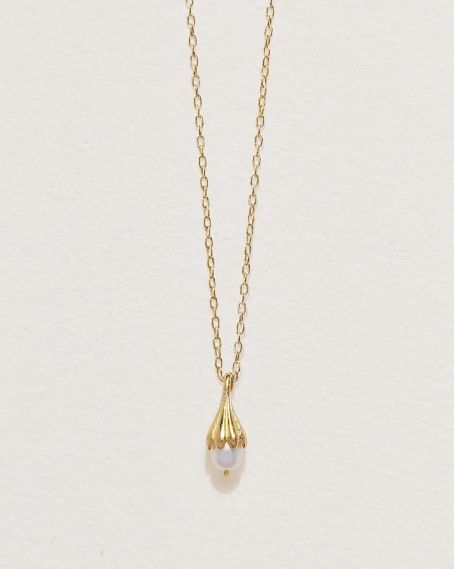 Anemone Pearl Pendant