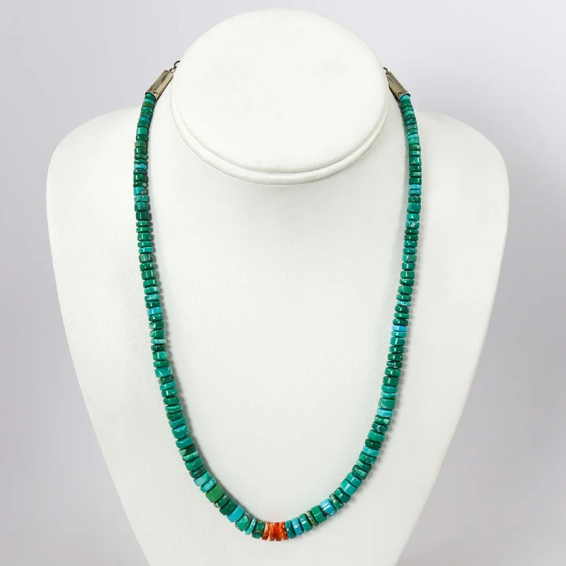 Fox Turquoise Necklace