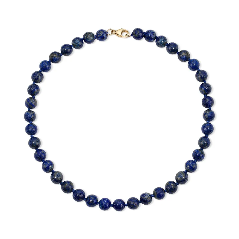 Lapis Beaded Necklace