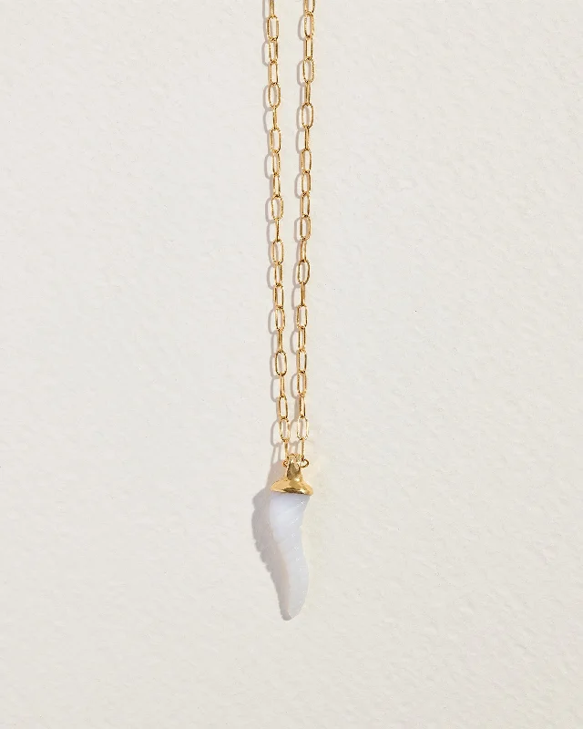 Stone Horn Pendant